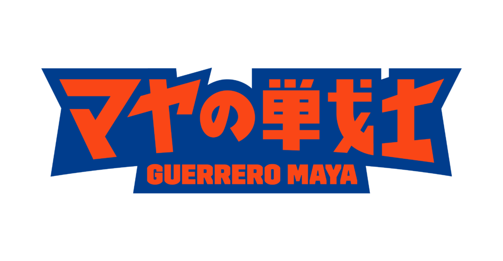 Logotipo Japonés guerrero maya